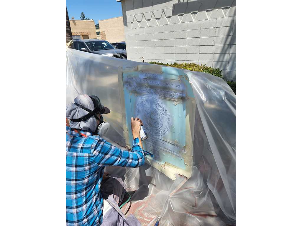 monument installation and dedication